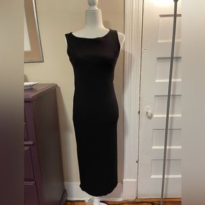 Gap black maxi dress